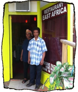 owners of East Africa Restaurant